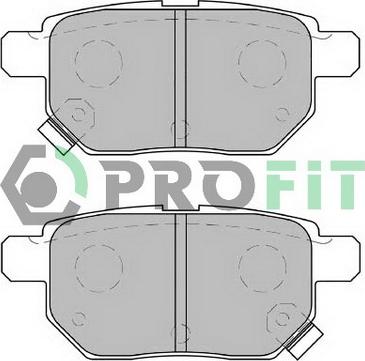 Profit 5000-2013 - Тормозные колодки, дисковые, комплект autospares.lv