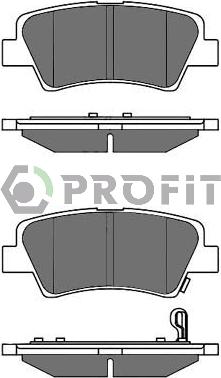 Profit 5000-2023 C - Тормозные колодки, дисковые, комплект autospares.lv