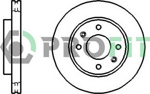 Kawe 38458 - Тормозной диск autospares.lv