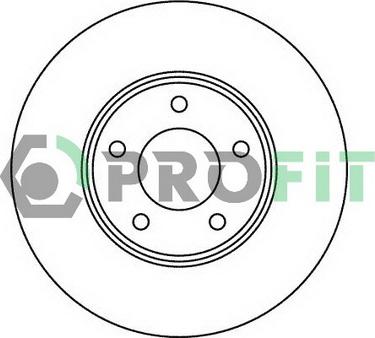 Profit 5010-2007 - Тормозной диск autospares.lv