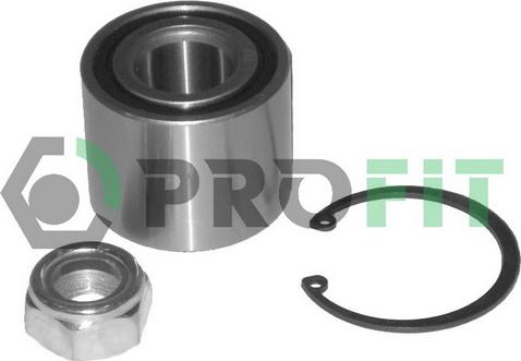 Profit 2501-0976 - Подшипник ступицы колеса, комплект autospares.lv