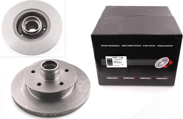 Protechnic PRD1146 - Тормозной диск autospares.lv