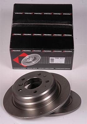 Protechnic PRD1217 - Тормозной диск autospares.lv