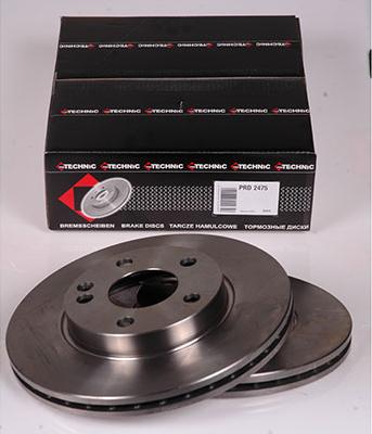 Protechnic PRD2475 - Тормозной диск autospares.lv