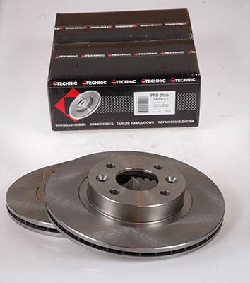 Protechnic PRD2155 - Тормозной диск autospares.lv