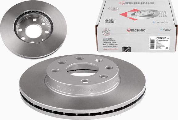 Protechnic PRD2102 - Тормозной диск autospares.lv