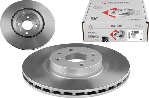 Protechnic PRD2390 - Тормозной диск autospares.lv