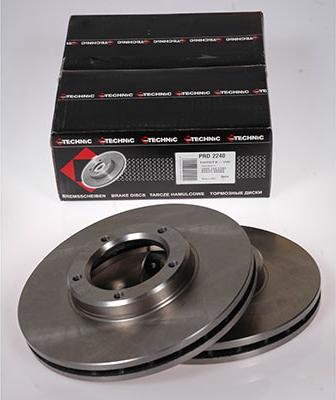 Protechnic PRD2240 - Тормозной диск autospares.lv