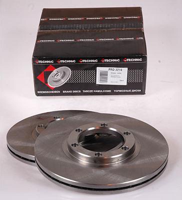 Protechnic PRD2214 - Тормозной диск autospares.lv