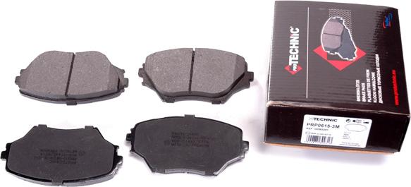 Protechnic PRP0615-3M - Тормозные колодки, дисковые, комплект autospares.lv