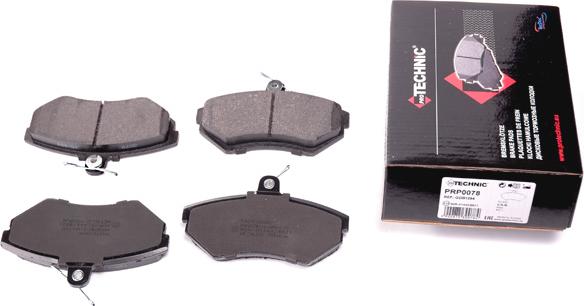 Protechnic PRP0078 - Тормозные колодки, дисковые, комплект autospares.lv