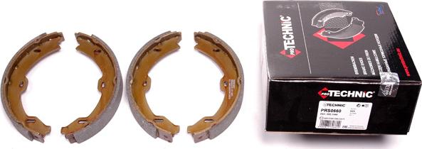 Protechnic PRS0660 - Комплект тормозов, ручник, парковка autospares.lv