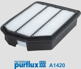 Purflux A1420 - Воздушный фильтр, двигатель autospares.lv