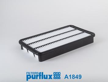 Purflux A1849 - Воздушный фильтр, двигатель autospares.lv