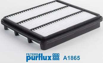 Purflux A1865 - Воздушный фильтр, двигатель autospares.lv