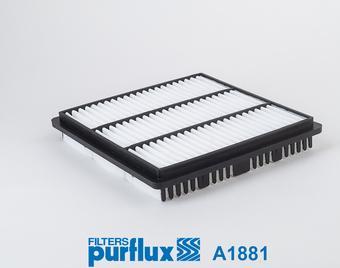 Purflux A1881 - Воздушный фильтр, двигатель autospares.lv
