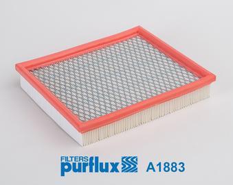 Purflux A1883 - Воздушный фильтр, двигатель autospares.lv