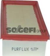 Purflux A1334 - Воздушный фильтр, двигатель autospares.lv
