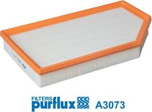 Purflux A3073 - Воздушный фильтр, двигатель autospares.lv