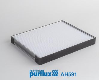 Purflux AH591 - Фильтр воздуха в салоне autospares.lv