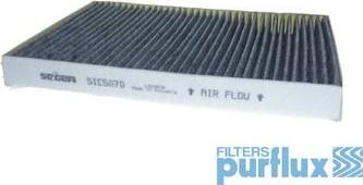 Purflux AHC535 - Фильтр воздуха в салоне autospares.lv