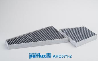Purflux AHC571-2 - Фильтр воздуха в салоне autospares.lv