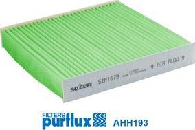 Purflux AHH193 - Фильтр воздуха в салоне autospares.lv