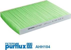 Purflux AHH104 - Фильтр воздуха в салоне autospares.lv