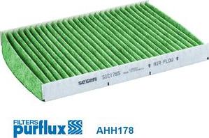 Purflux AHH178 - Фильтр воздуха в салоне autospares.lv