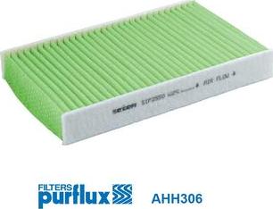 Purflux AHH306 - Фильтр воздуха в салоне autospares.lv