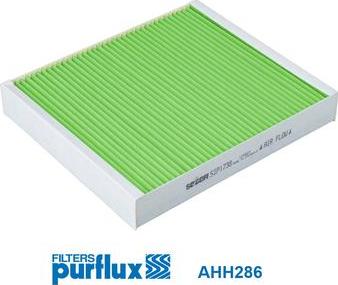 Purflux AHH286 - Фильтр воздуха в салоне autospares.lv