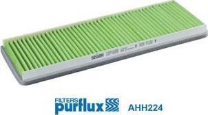 Purflux AHH224 - Фильтр воздуха в салоне autospares.lv
