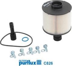 Purflux C826 - Топливный фильтр autospares.lv