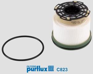 Purflux C823 - Топливный фильтр autospares.lv