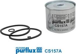 Purflux CS157A - Топливный фильтр autospares.lv