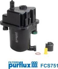Purflux FCS751 - Топливный фильтр autospares.lv