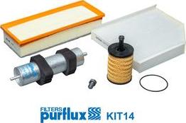 Purflux KIT14 - Комплект фильтра autospares.lv