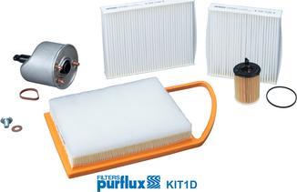 Purflux KIT1D - Комплект фильтра autospares.lv