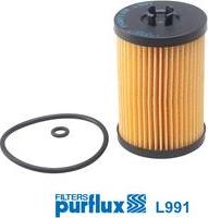 Purflux L991 - Масляный фильтр autospares.lv