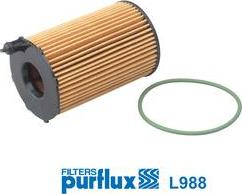 Purflux L988 - Масляный фильтр autospares.lv