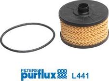Purflux L441 - Масляный фильтр autospares.lv