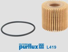 Purflux L419 - Масляный фильтр autospares.lv