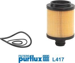 Purflux L417 - Масляный фильтр autospares.lv