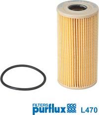Purflux L470 - Масляный фильтр autospares.lv