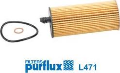 Purflux L471 - Масляный фильтр autospares.lv