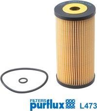 Purflux L473 - Масляный фильтр autospares.lv