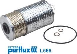Purflux L566 - Масляный фильтр autospares.lv
