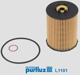 Purflux L1101 - Масляный фильтр autospares.lv