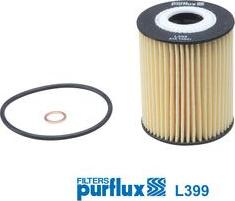 Purflux L399 - Масляный фильтр autospares.lv