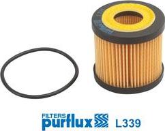Purflux L339 - Масляный фильтр autospares.lv